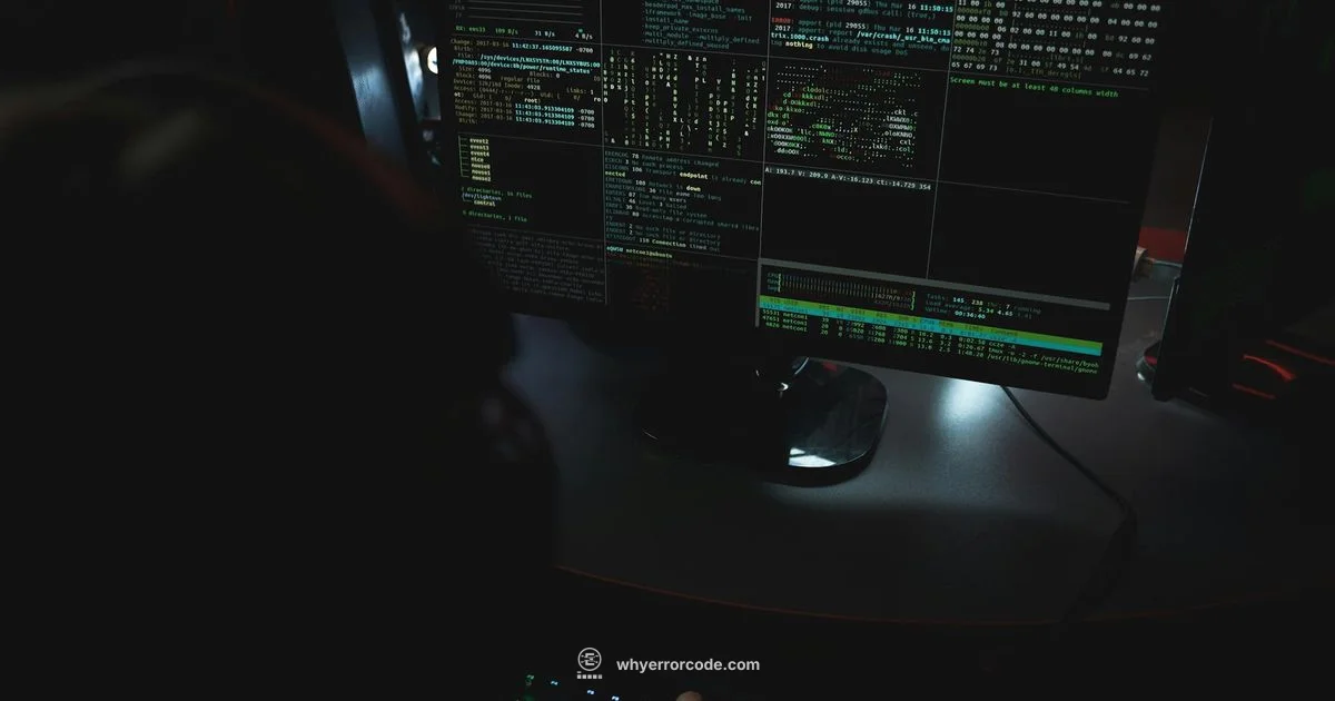 Most Scary Error Codes - Why Error Code