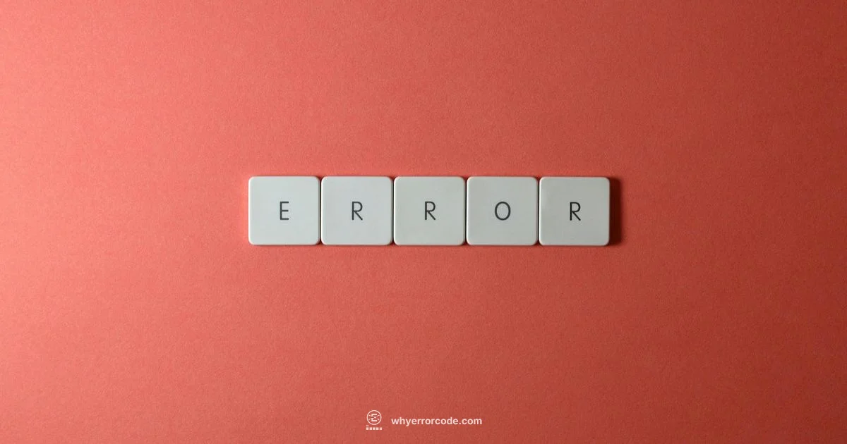 Glowstone Error Code - Why Error Code