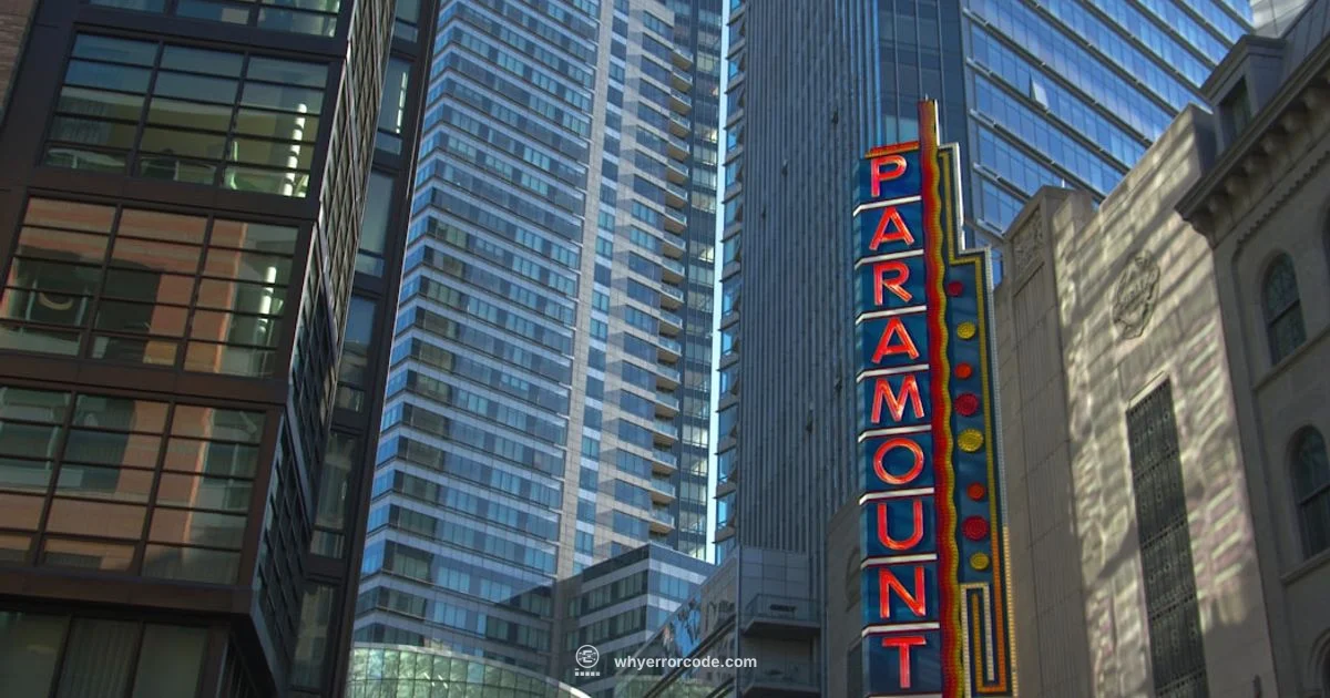 Paramount 6000 Fix - Why Error Code