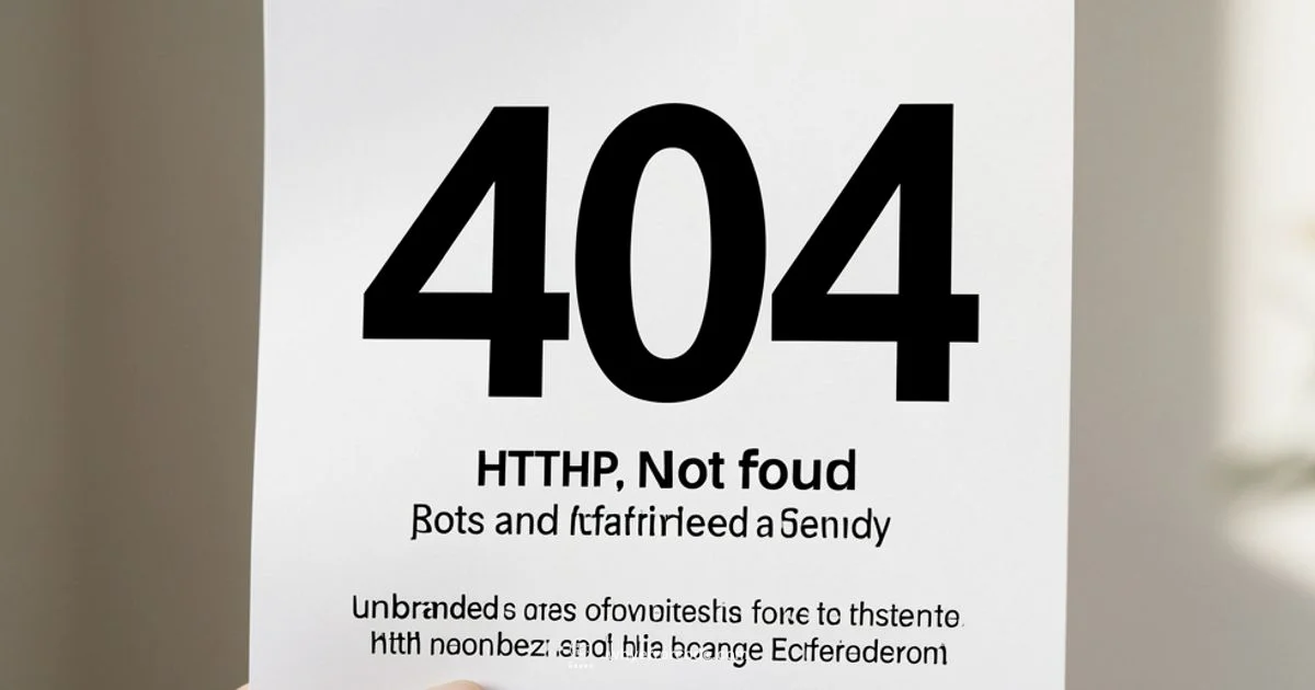 404 Not Found - Why Error Code