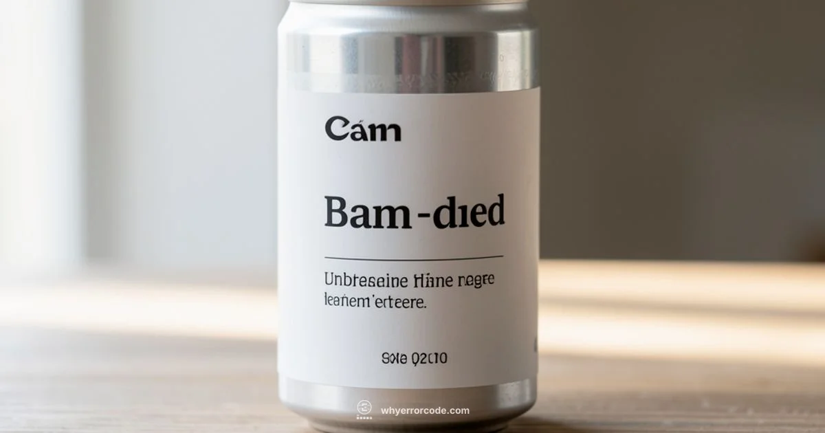 267 Ban Fix - Why Error Code