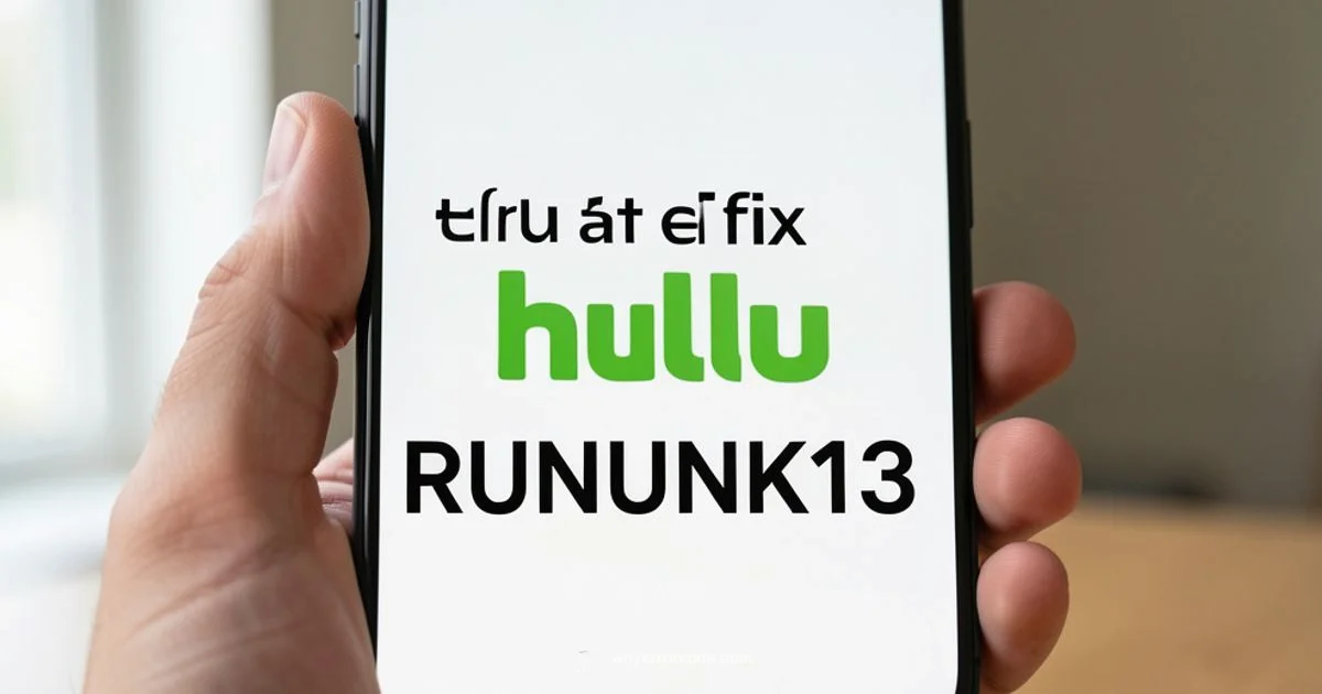 Rununk13 Fix Guide - Why Error Code