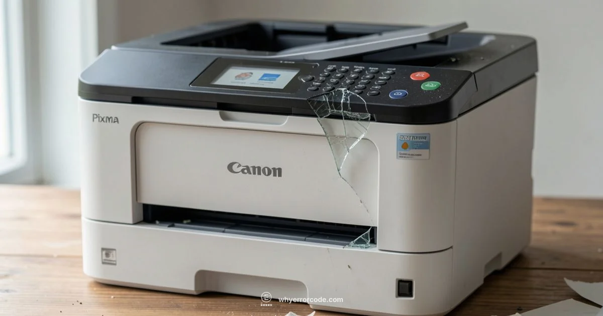 Canon Pixma C000 Fix - Why Error Code