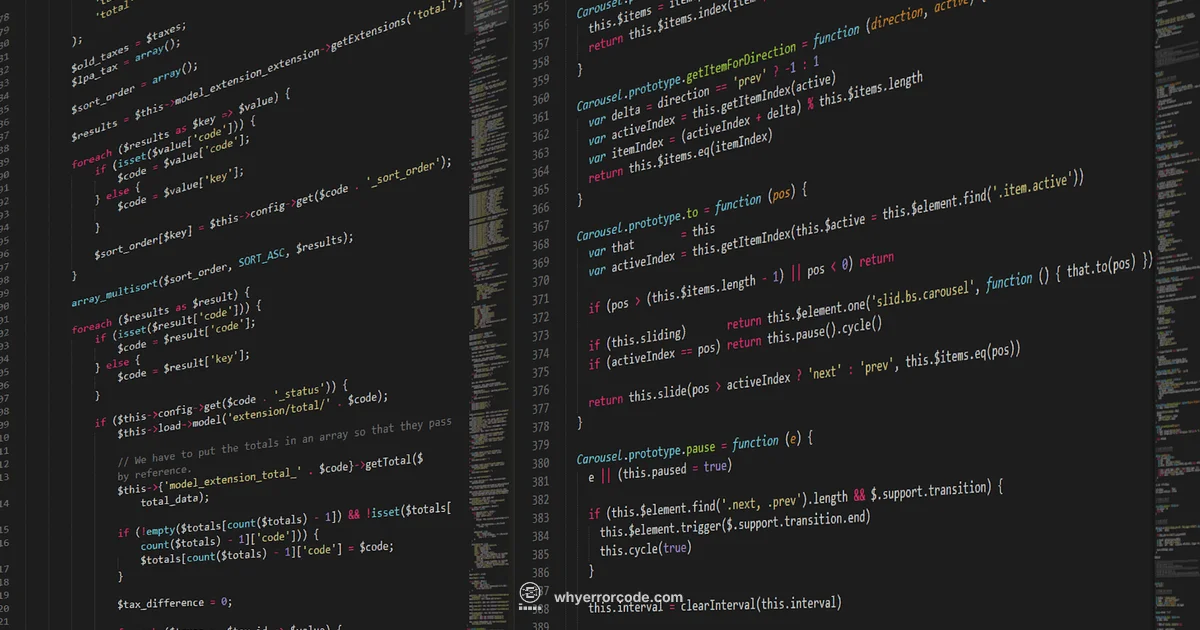 Find VS Code Errors - Why Error Code