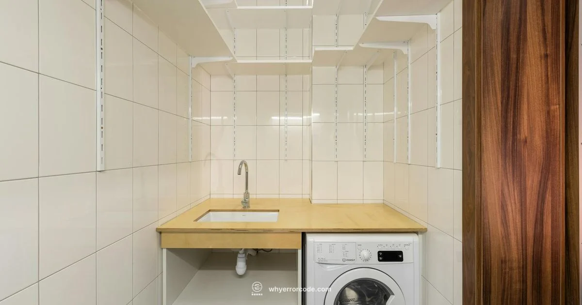 Drain Fix Guide - Why Error Code