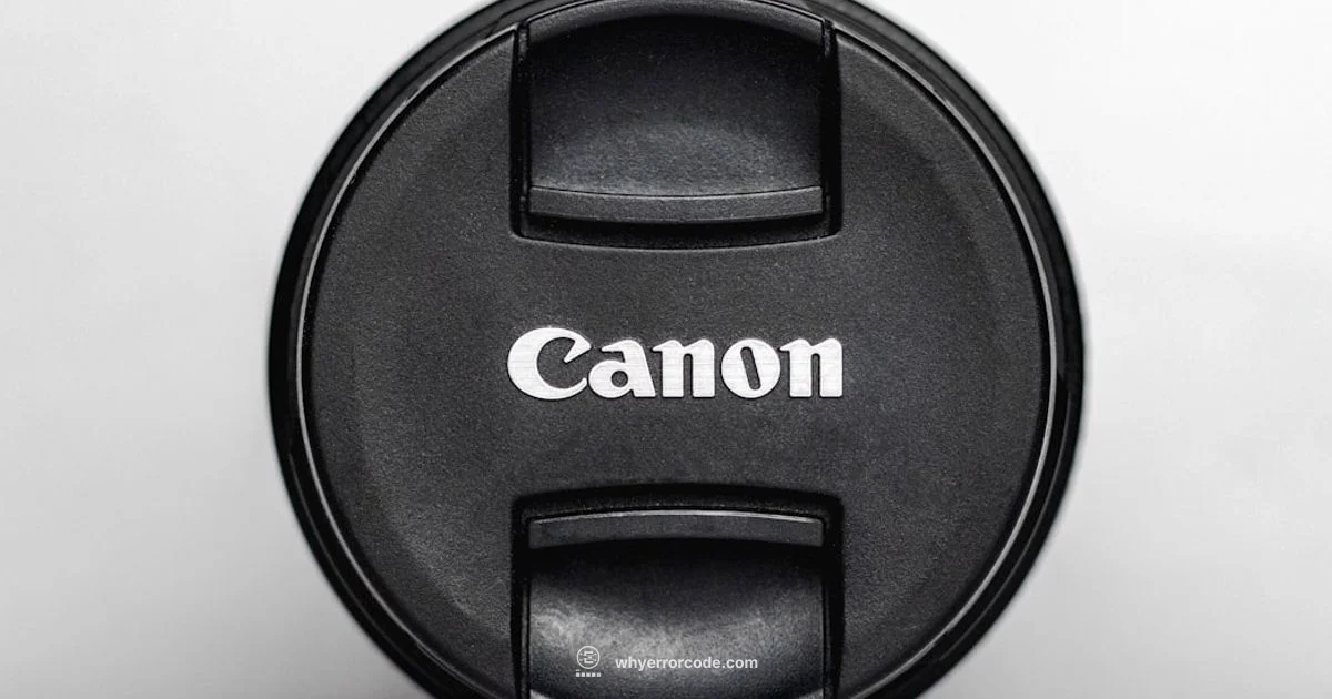 Canon P8 Fix - Why Error Code