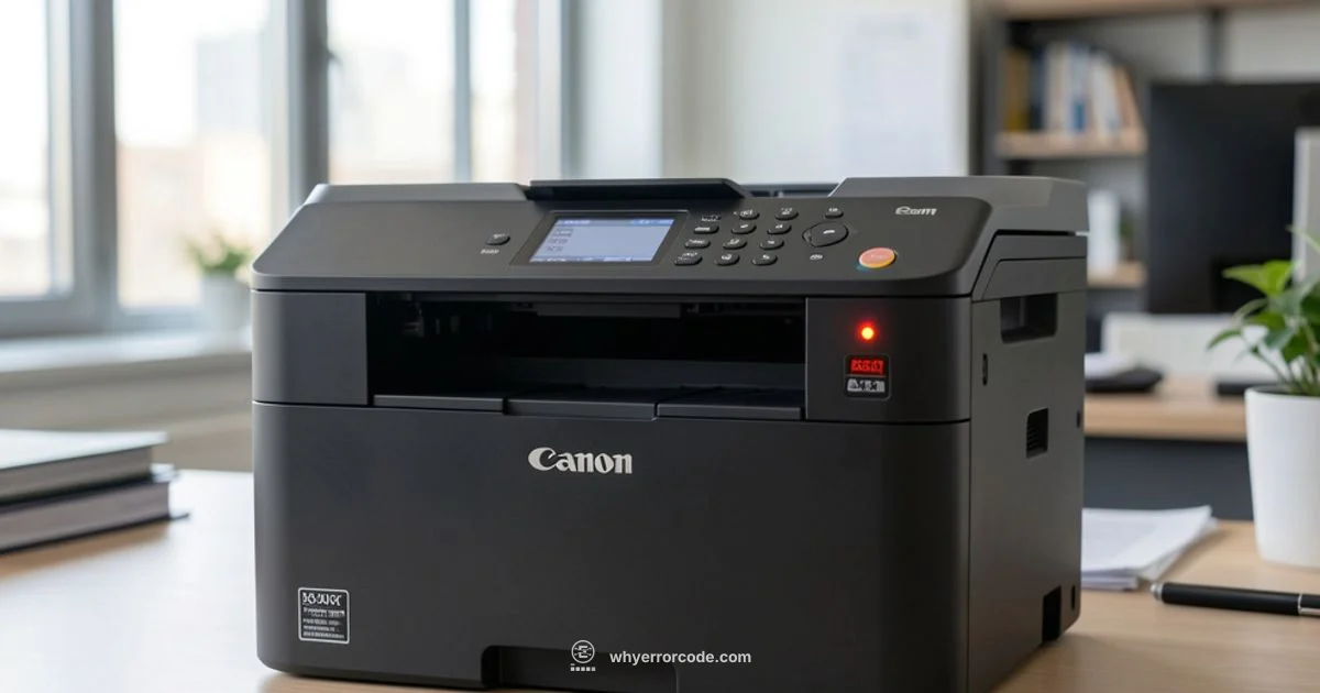 Canon 2900 Troubleshooting - Why Error Code
