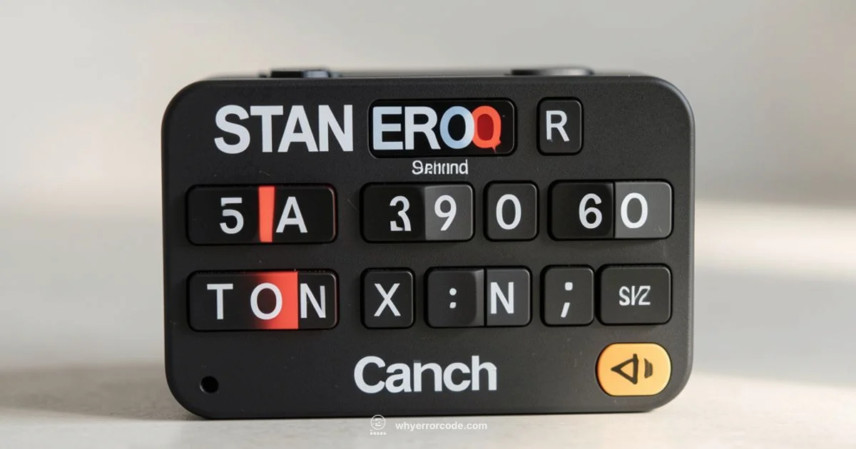 Stan L3 Fix Stan L3 Fix - Why Error Code