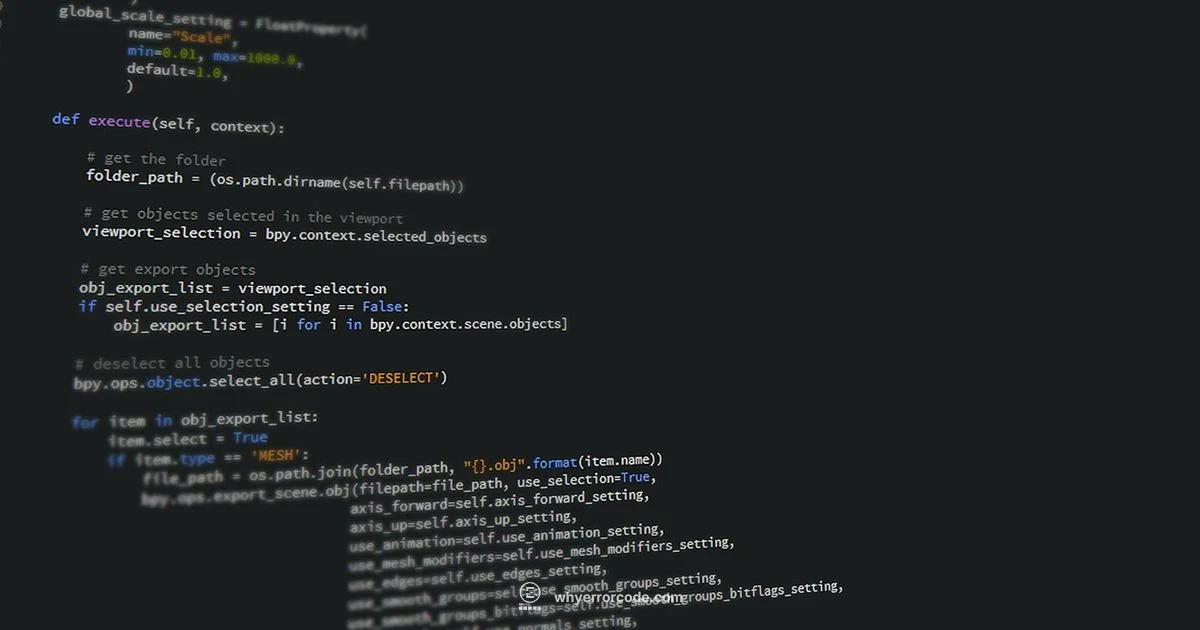 Fix Pytest Discovery - Why Error Code