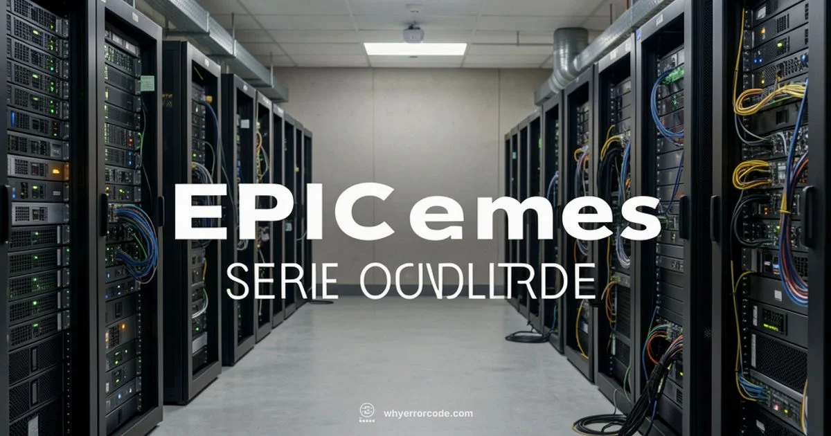 Epic Games 503 Fix - Why Error Code