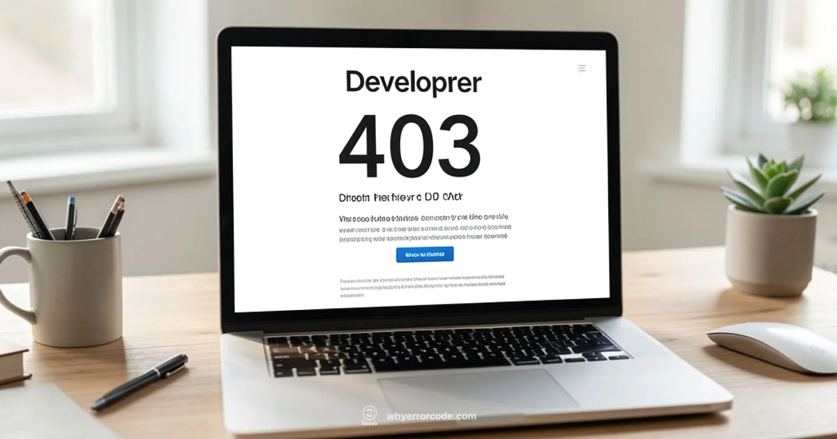 403 Error Fix Guide - Why Error Code