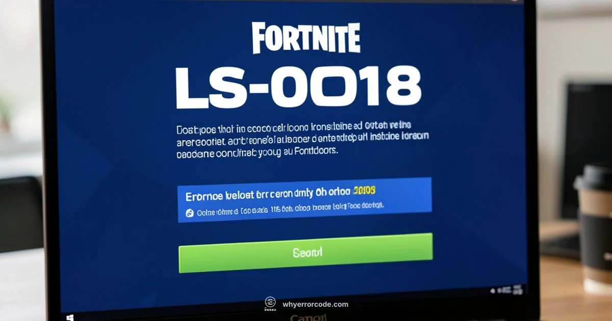 LS-0018 Fix Guide - Why Error Code