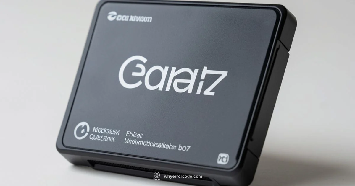 Quicksilver BO7 Error - Why Error Code