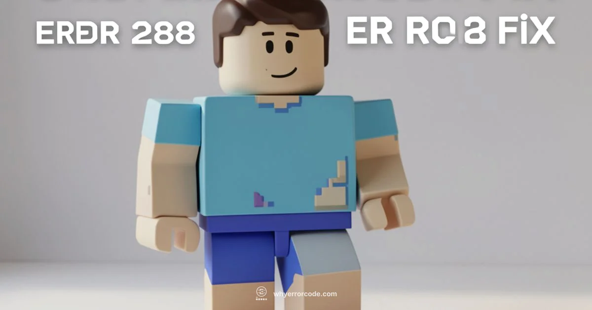 Error 288 Fix - Why Error Code