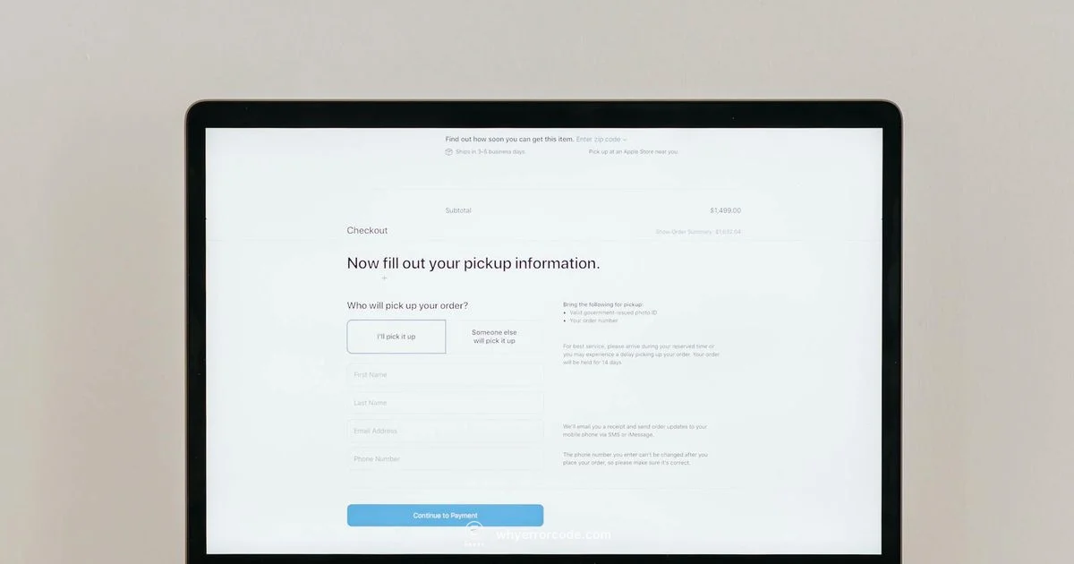 Amazon 5004 Fix - Why Error Code
