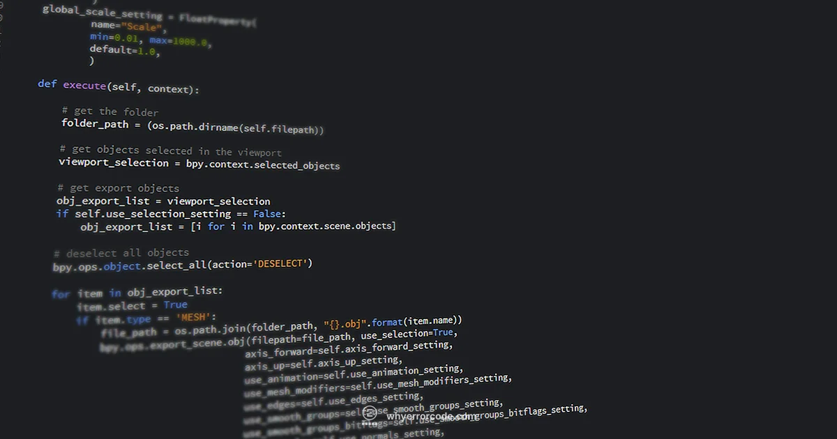 Fix JAVA_HOME - Why Error Code