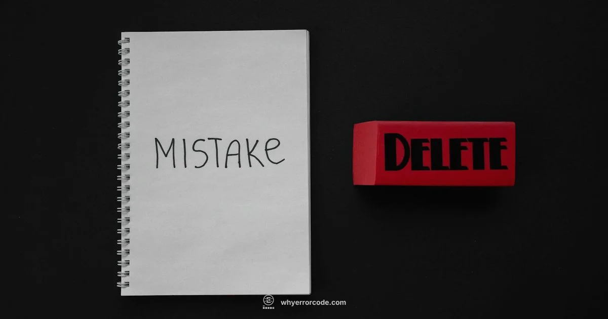 E2 Error Fix - Why Error Code