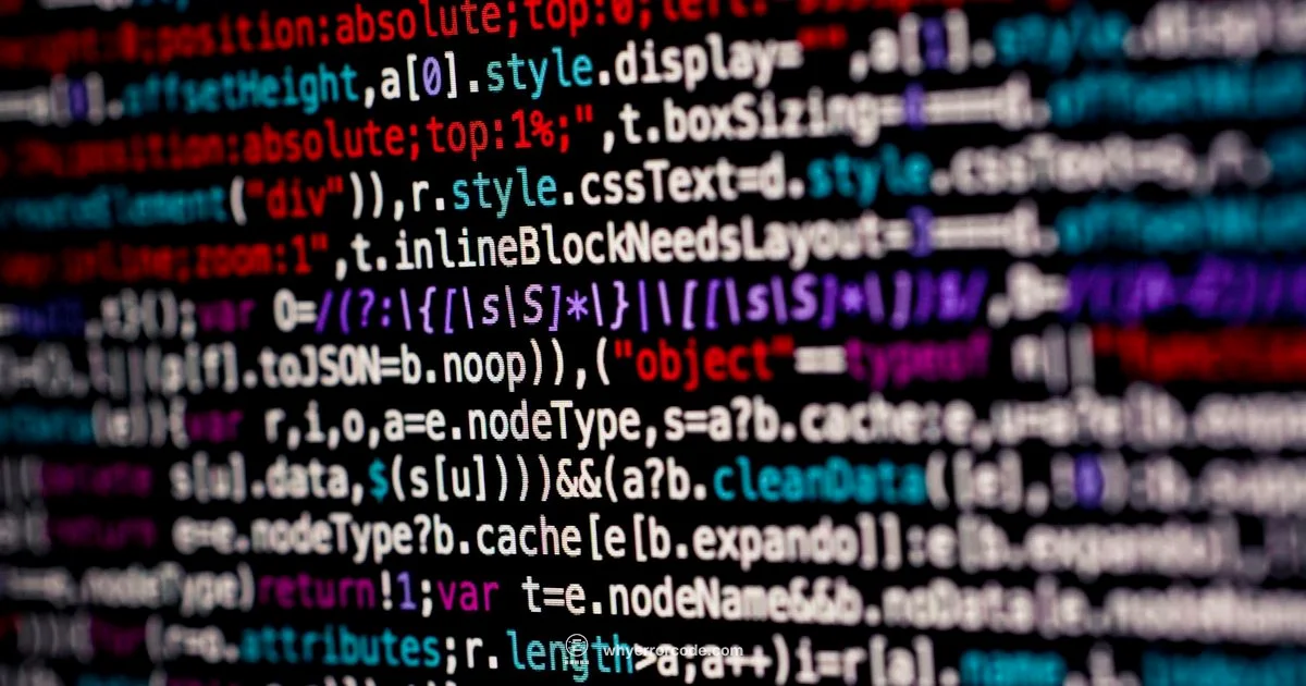 Worst Error Code - Why Error Code