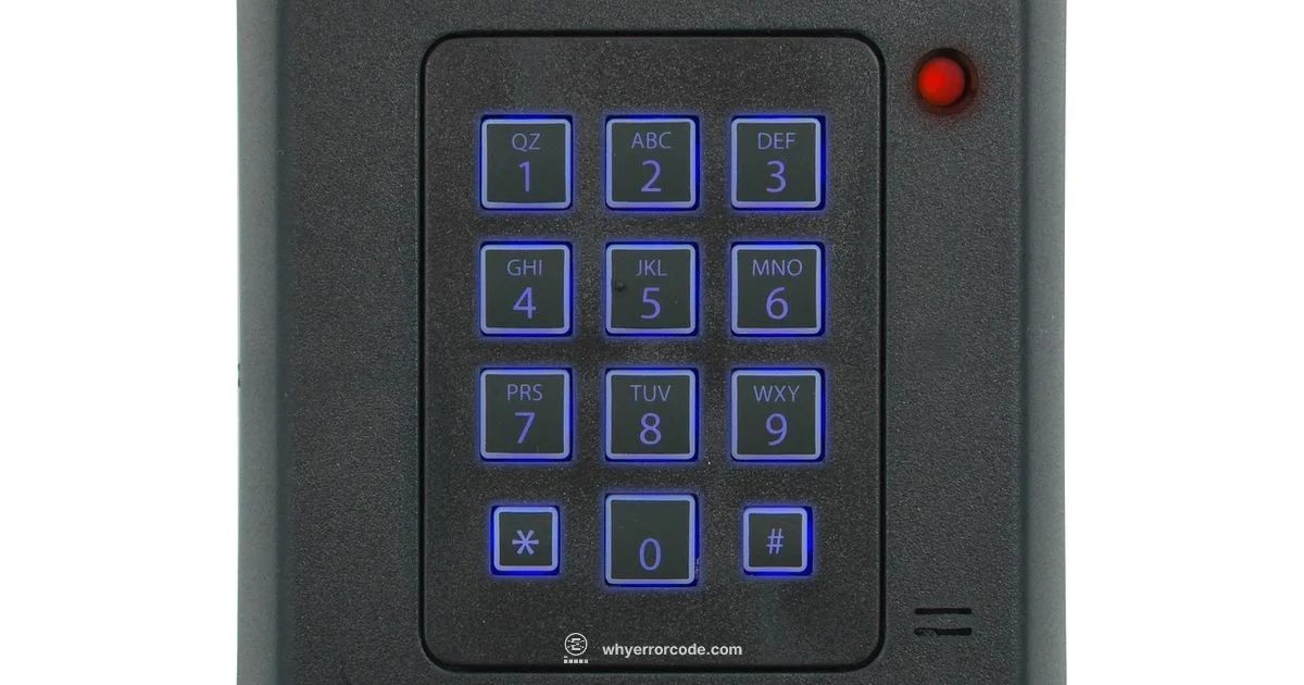 Error Code Reader Guide - Why Error Code