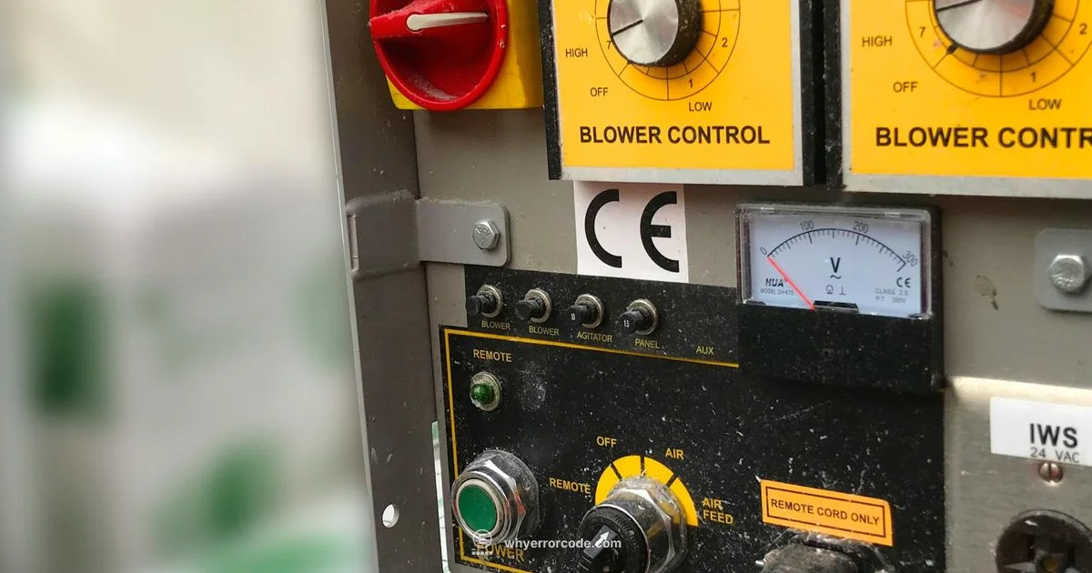 AC Inverter Error Code - Why Error Code