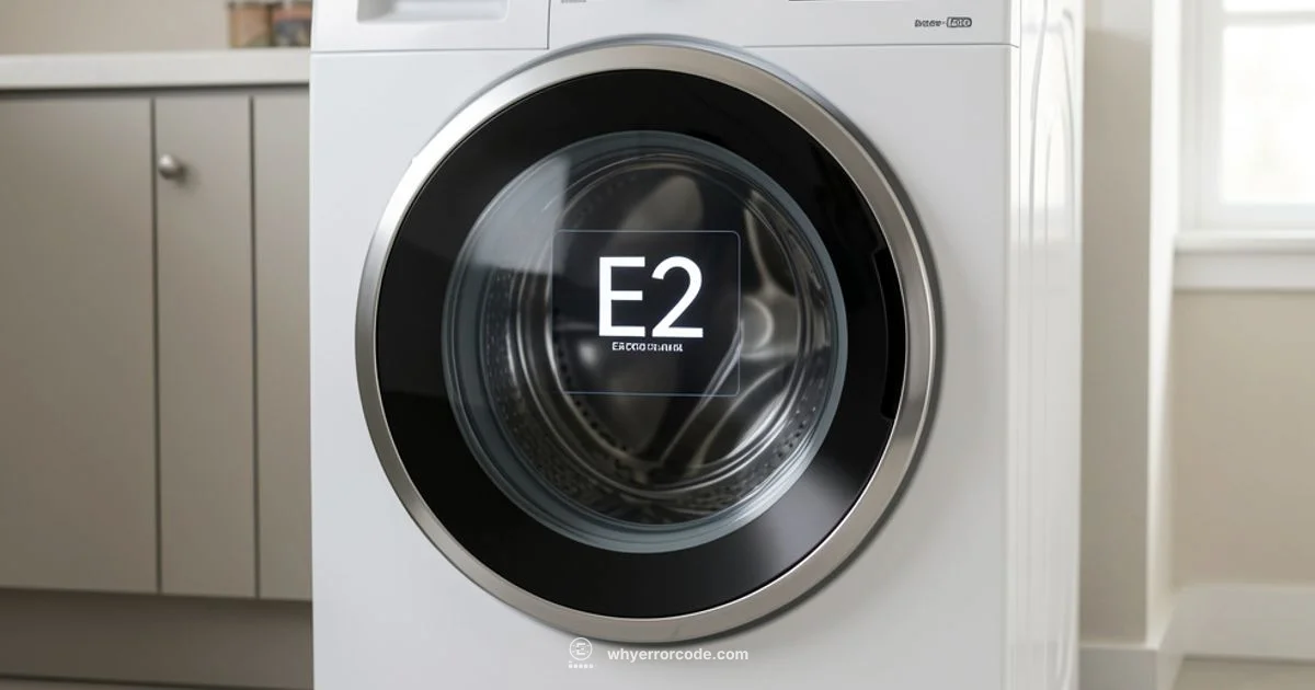 E2 Troubleshooting - Why Error Code