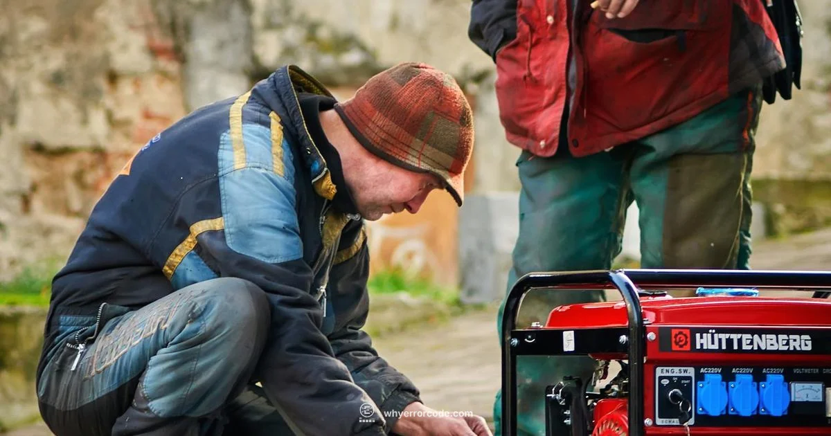 Generac 2800 Fix - Why Error Code