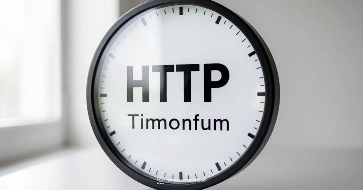 Timeout Codes - Why Error Code