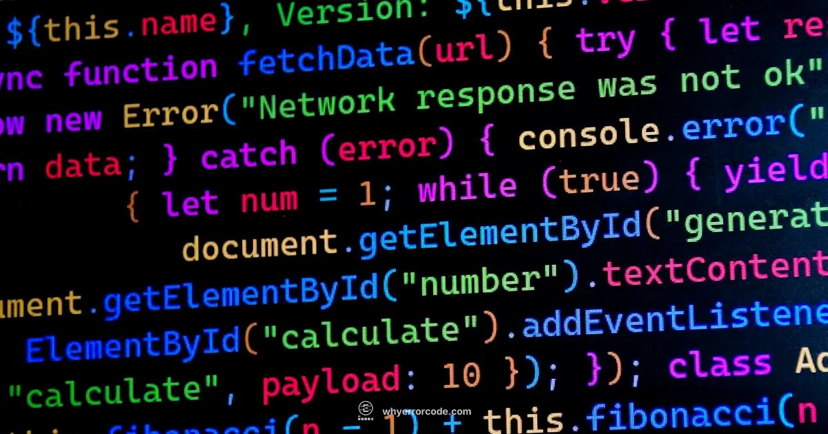 Error Code Guide Error Code Guide - Why Error Code
