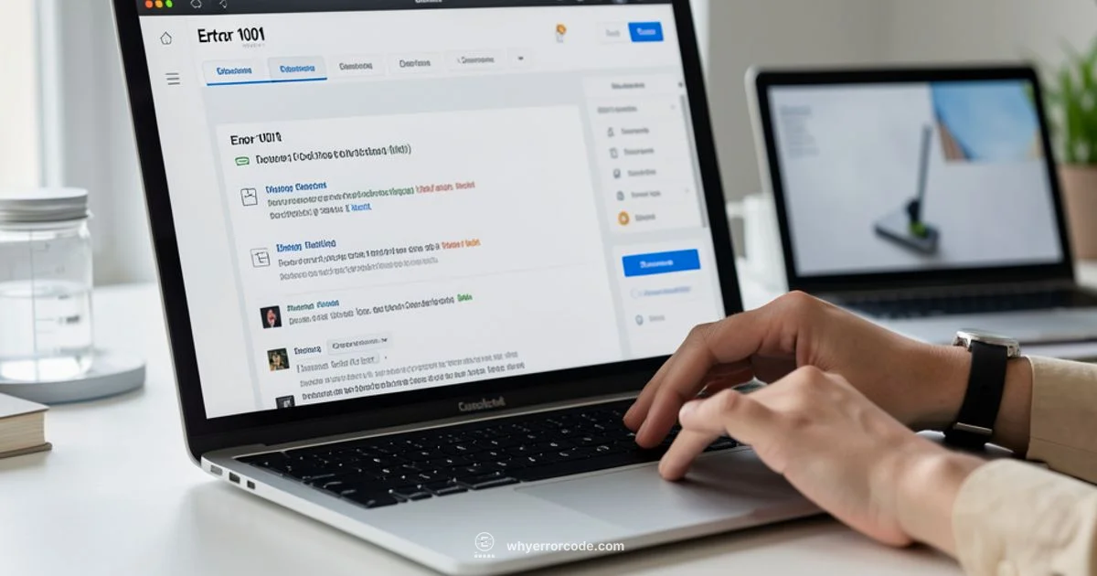 Error 1001 Guide - Why Error Code