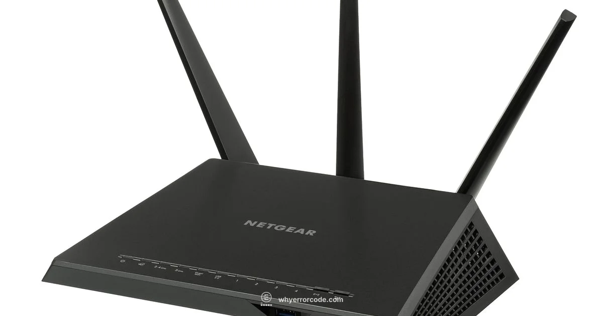 Urgent Wi-Fi Fix - Why Error Code