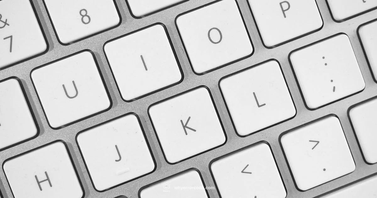 Error Code Fix - Why Error Code