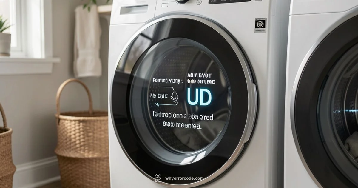 UD Error Guide - Why Error Code