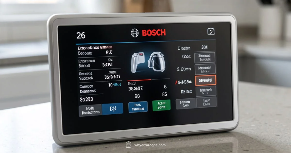 Bosch Error 26 Guide - Why Error Code