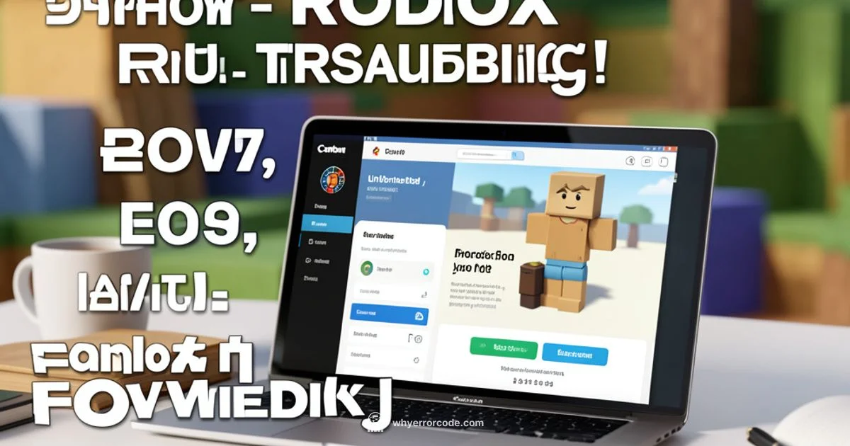 Error 1001 Help - Why Error Code