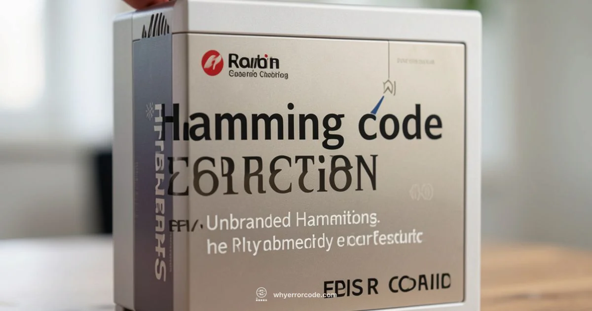 Hamming Code Basics Hamming Code Basics - Why Error Code