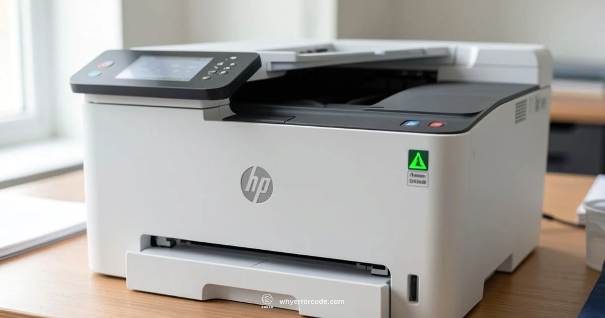 Urgent HP Fix - Why Error Code