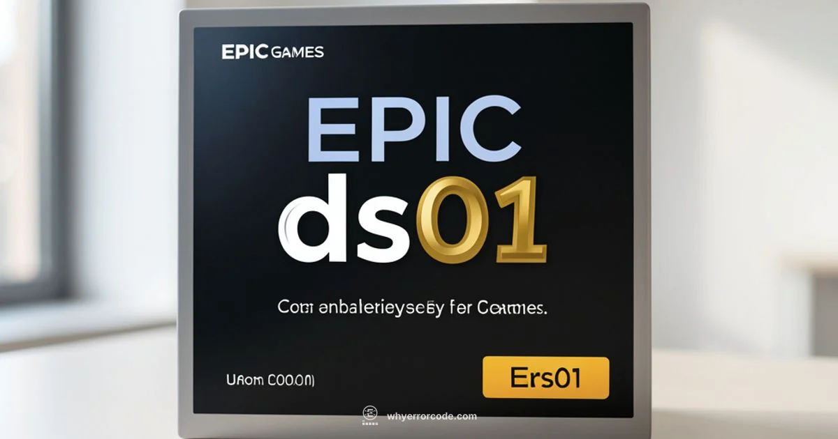 DS01 Fix Guide - Why Error Code