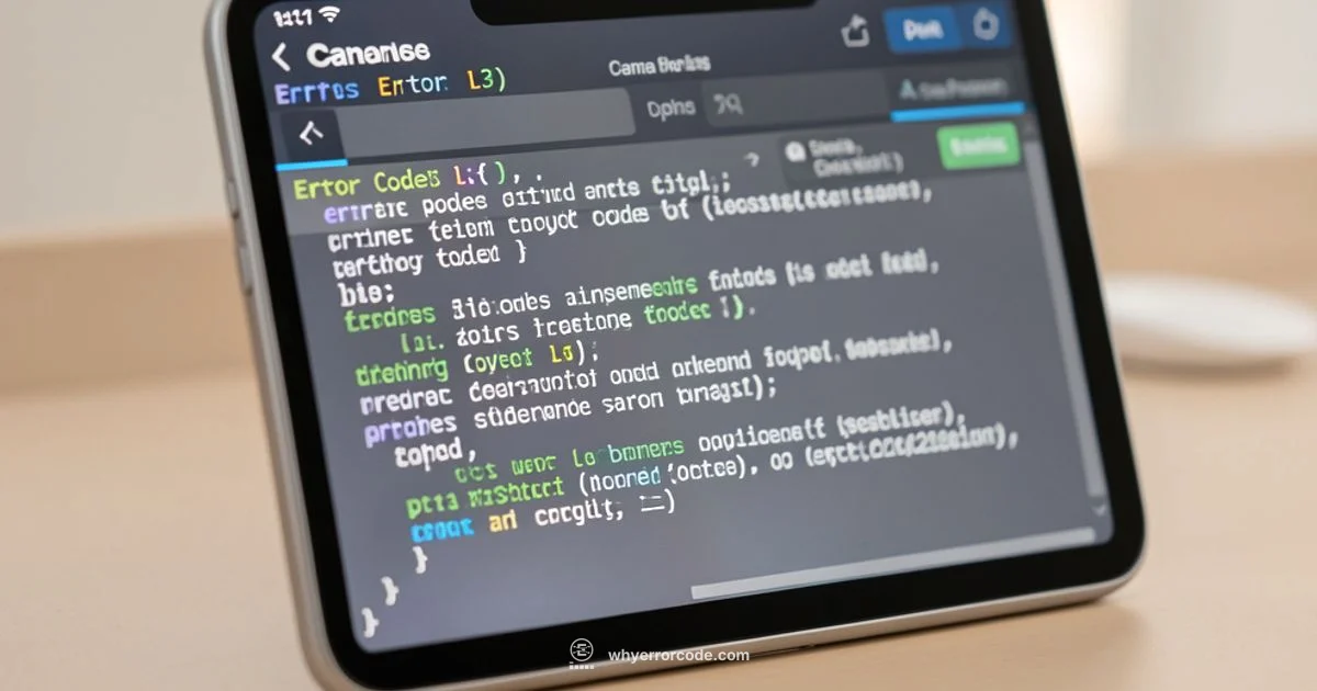 Error Code L3 Guide - Why Error Code