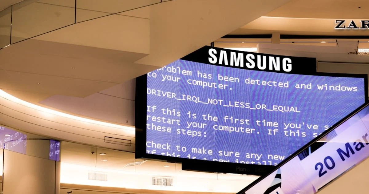 Samsung Washer 4C - Why Error Code