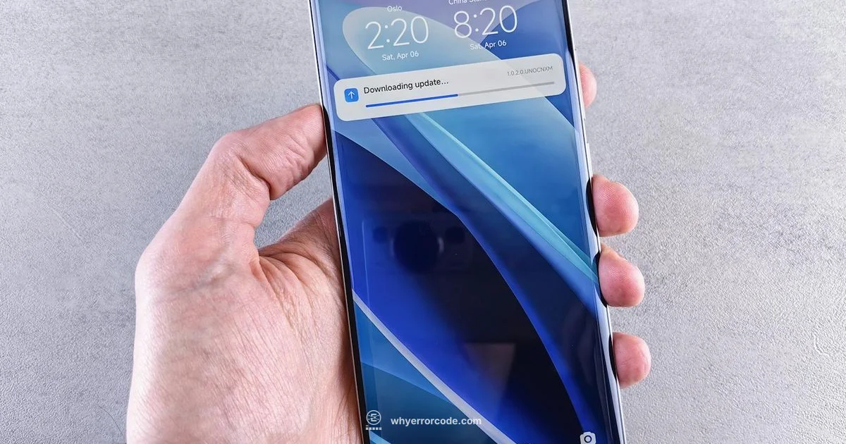 Update Rescue - Why Error Code