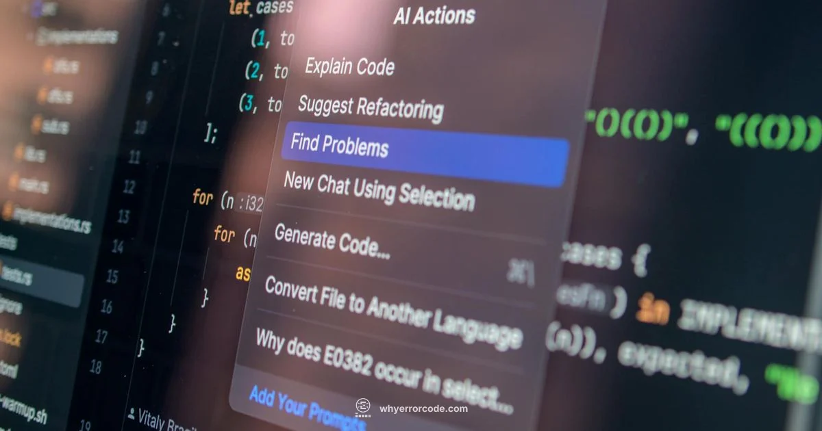 Fixing Code Errors Fixing Code Errors - Why Error Code