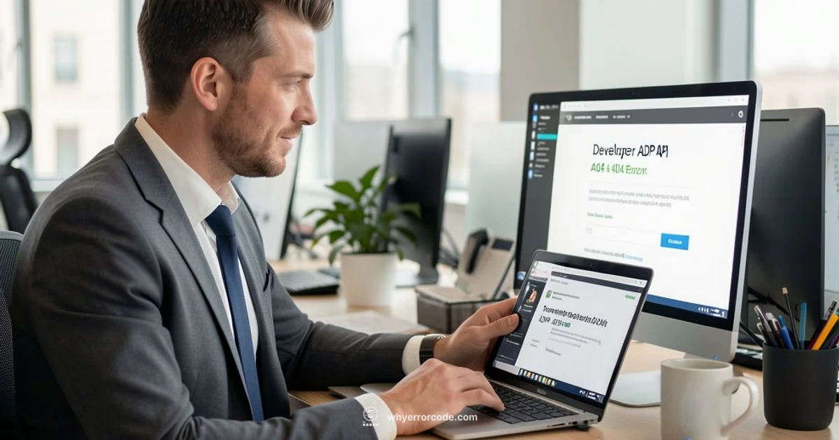 ADP 404 Fix - Why Error Code