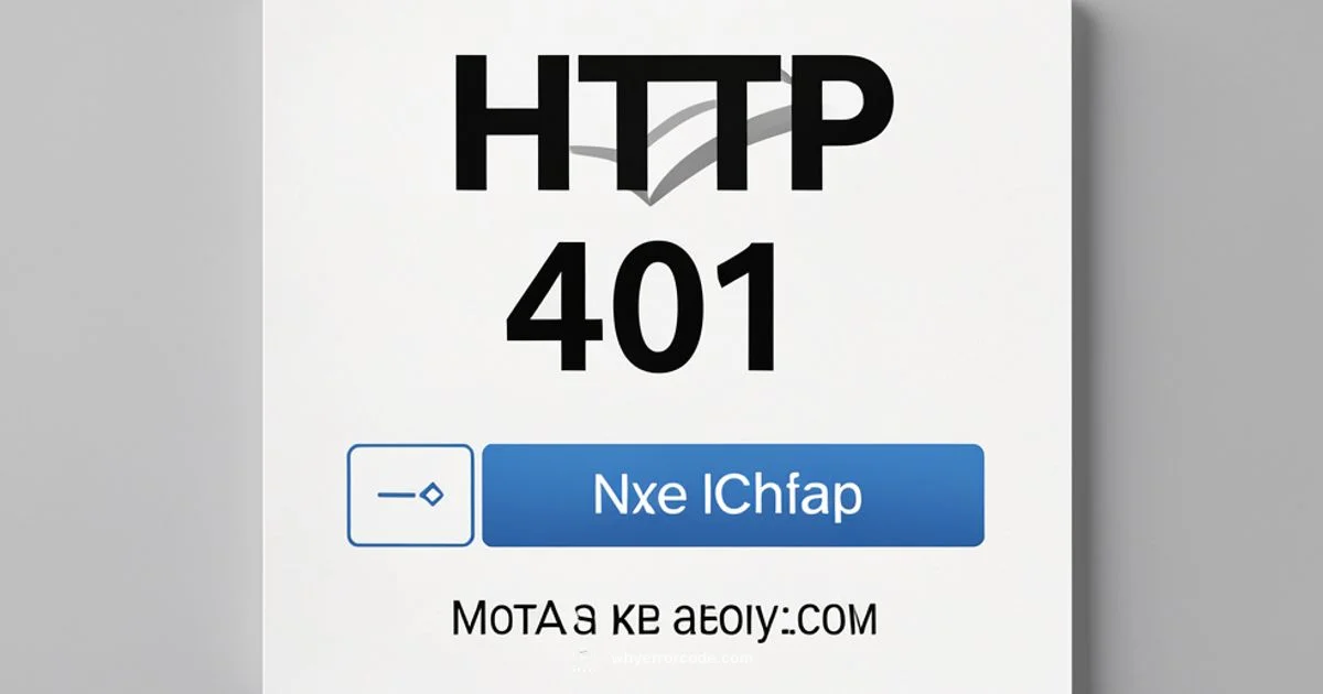 Unauthorized Error Unauthorized Error - Why Error Code