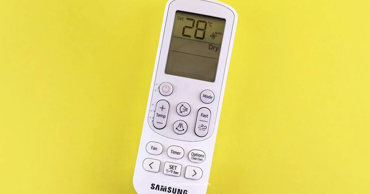 AC Error Codes - Why Error Code