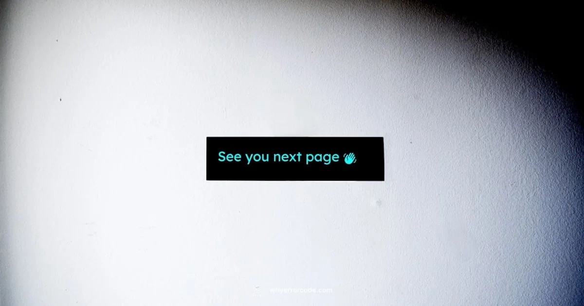 Store Error Help - Why Error Code