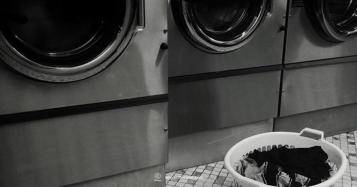 Samsung Washer Fix - Why Error Code