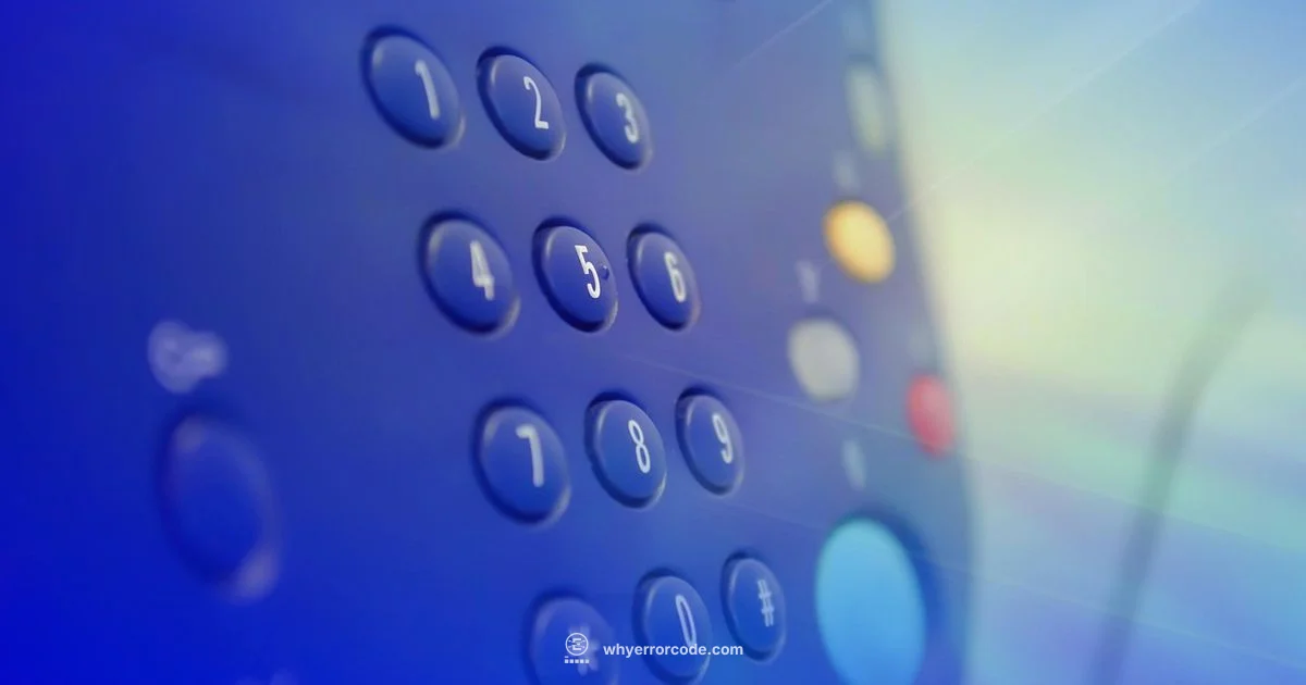 Canon Error 9 244 3 - Why Error Code