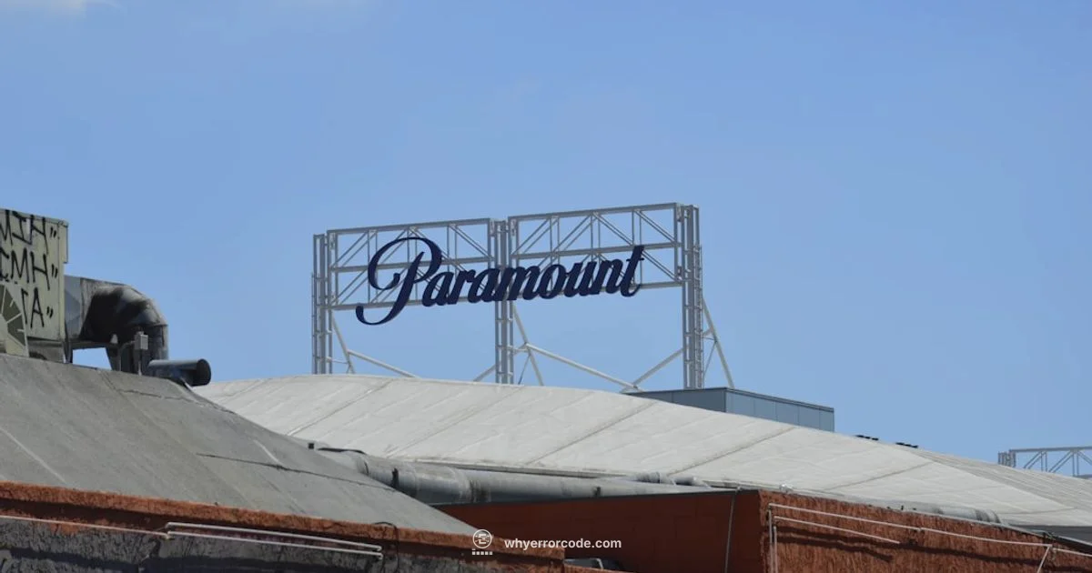 Paramount 3005 Fix - Why Error Code