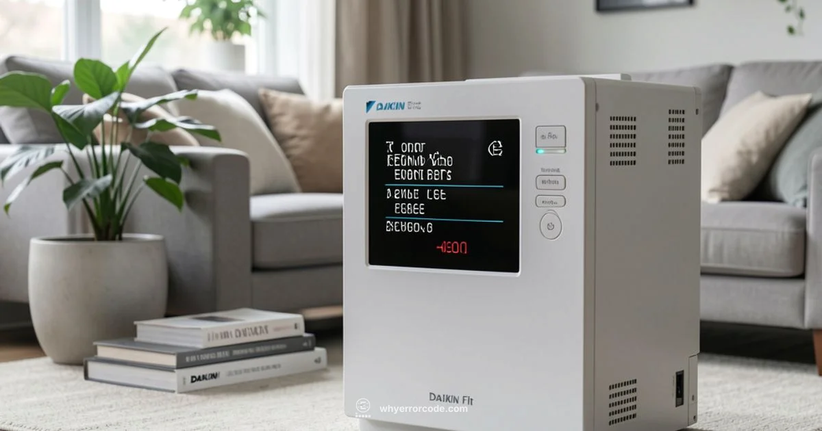 Daikin Fit Error Codes - Why Error Code