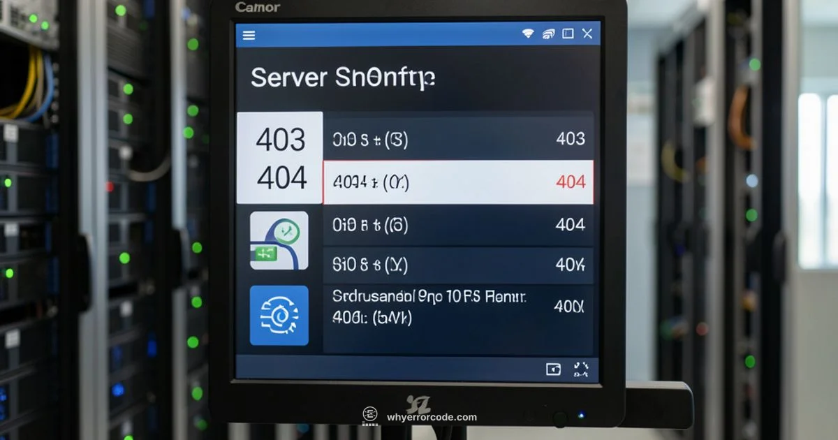 403 vs 404 - Why Error Code